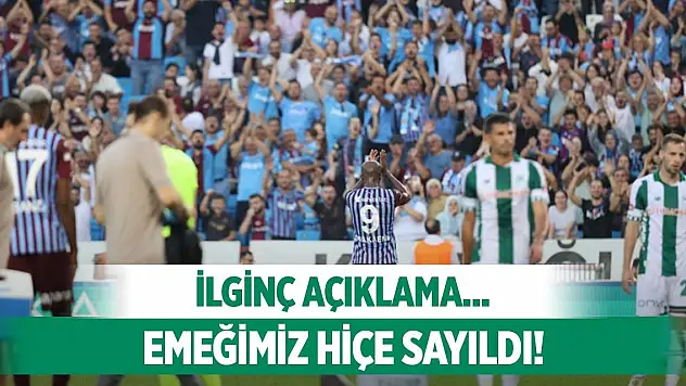 Konyaspor bu açıklamayla şaşırdı!