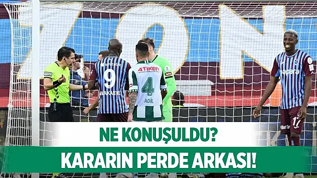 Konyaspor maçındaki konuşmalar yayınlandı!