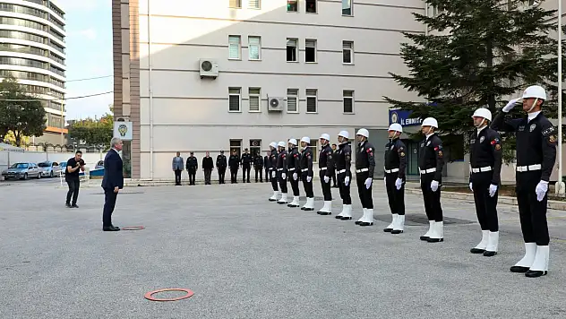 Vali Akın, İl Emniyet Müdürlüğünü ziyaret etti