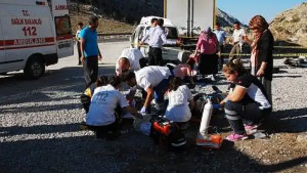 Akseki-Seydişehir yolunda kaza: 2 ölü, 4 yaralı