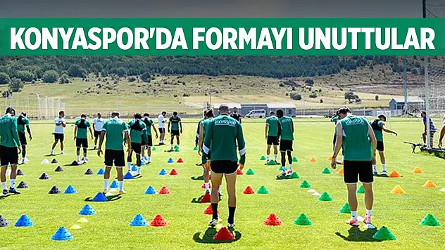 Konyaspor'da vitrine çıkamadılar!