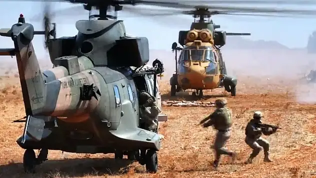 MSB'den nefes kesen tatbikat! Görüntü paylaşıldı