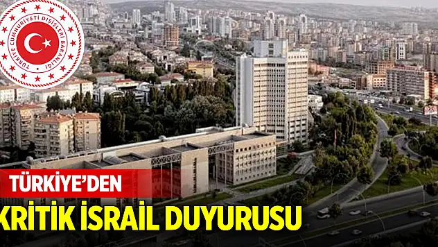Türkiye'den son dakika İsrail duyurusu! BM ve tüm dünyaya kritik İsrail çağrısı