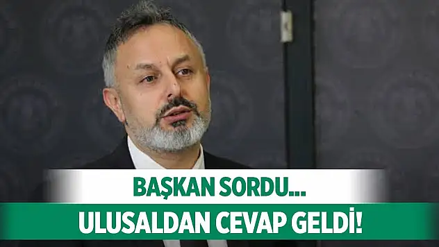 Konyaspor Başkanı'ndan yorumculara soru!