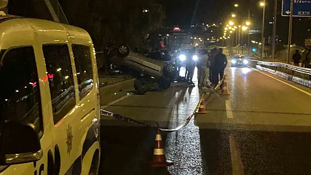 Bayburt'ta trafik kazası: Sürücü hayatını kaybetti