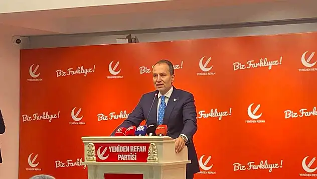 Yeniden Refah Genel Başkanı Fatih Erbakan'dan idam cezası önerisi