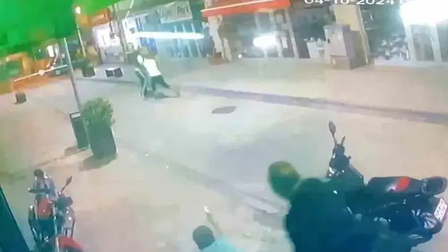 Cinayet anı kamerada