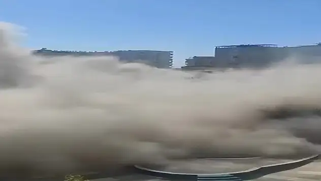 Diyarbakır'da 9 katlı bina çöktü