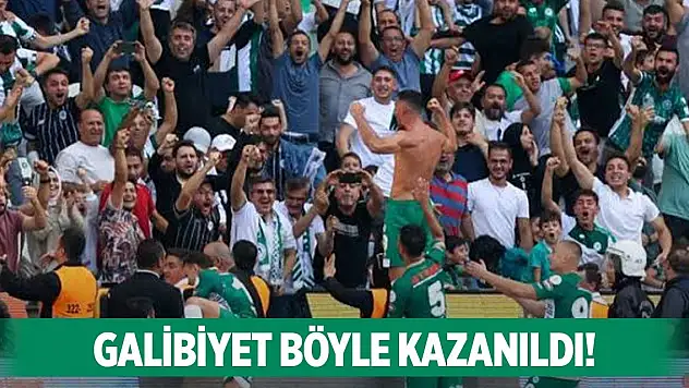 Konyaspor'da galibiyetin mimarları!