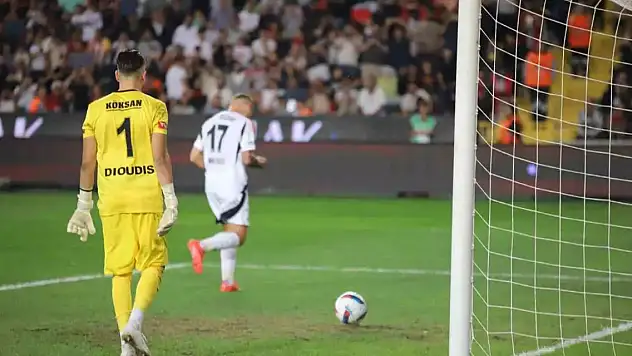 Beşiktaş, Gaziantep'te 90+5'te yıkıldı!