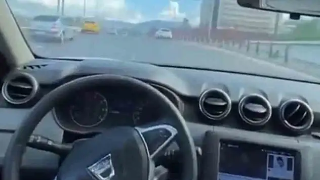 Diziyle makas attı, o anları paylaştı