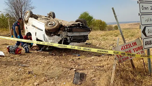 Kazada araç sürücüsü öldü