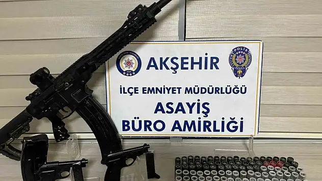 Konya'da yakalanan araçtan bakın neler çıktı