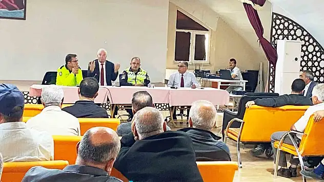 Konya'da işte o sürücülere toplantı