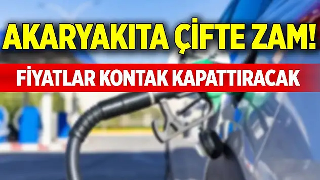 Akaryakıta çifte zam! Fiyatlar kontak kapattıracak