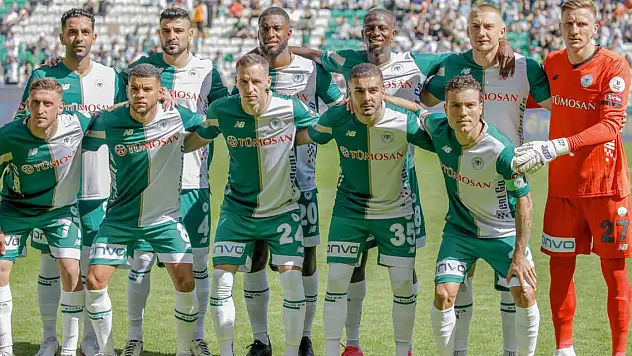 Konyaspor ilk kez böyle çıktı!