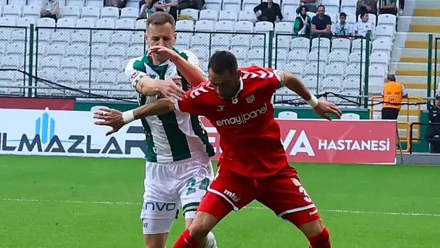 Konyasporlu oyuncu sarı alarmda!
