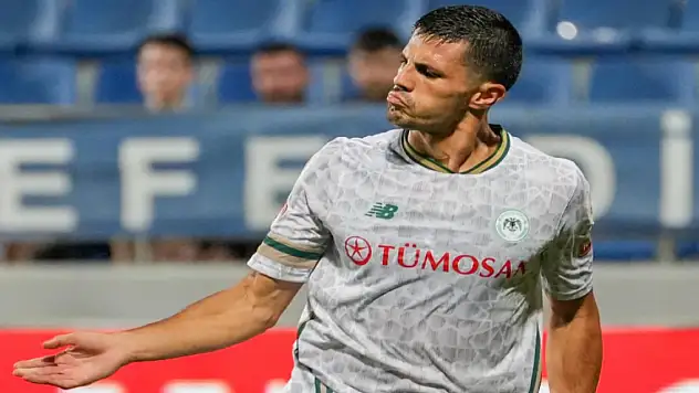 Konyasporlu Aleksic'ten mesaj var!