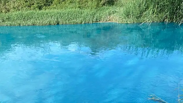 Çorlu Deresi'nin rengi değişti