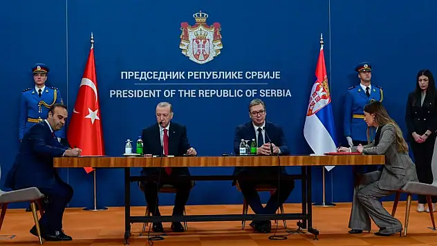 Türkiye ile Sırbistan arasında 11 anlaşma imzalandı