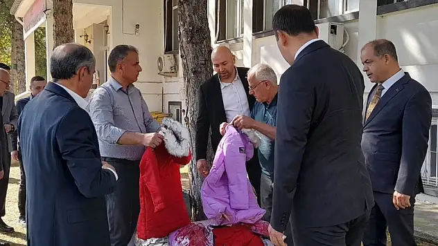 Seydişehir Ticaret ve Sanayi Odasından öğrencilere giysi desteği