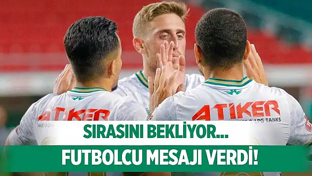 Konyaspor teknik heyetine mesaj!