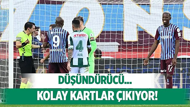 Konyaspor'a kolay kart çıkıyor!