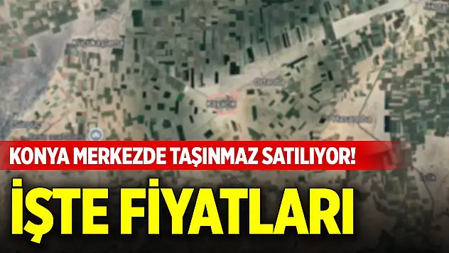 Konya merkezde 16 adet taşınmaz satılıyor! İşte fiyatları