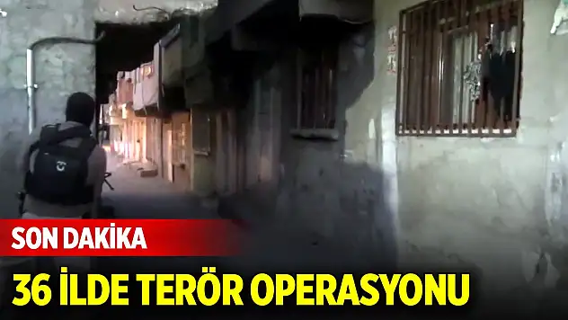 Son Dakika! 36 ilde bölücü terör örgütü üyesi 269 şüpheli yakalandı