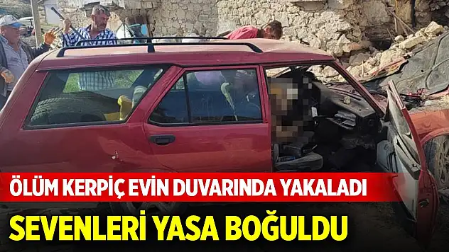 Konya'da ölüm kerpiç evin duvarında yakaladı, sevenleri yasa boğuldu