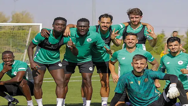 Konyaspor'da yüzler gülüyor!