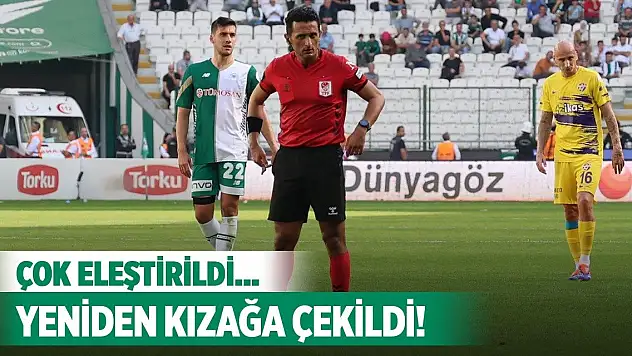 Konyaspor maçı sonrası kızağa çekildi!