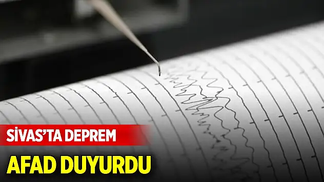 Son Dakika! Sivas'ta 4,7 büyüklüğünde deprem