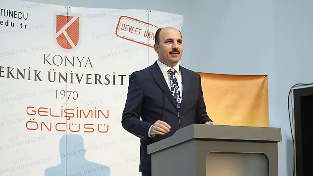 Konya'nın projeleri öğrencilerle paylaşıldı