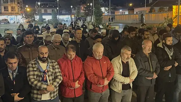 Konya'da Yahya Sinvar için gıyabi cenaze namazı kılındı
