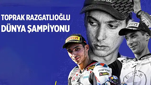 Toprak Razgatlıoğlu Dünya Şampiyonu