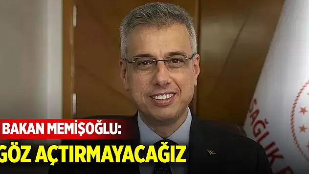 Bakan Memişoğlu: Sağlık sistemimizi lekelemeye çalışanlara göz açtırmayacağız