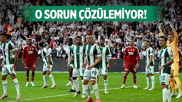 Konyaspor o sorunu halledemedi!