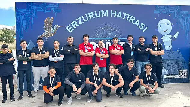 Konya, MEB robot yarışmasında sekiz derece elde etti