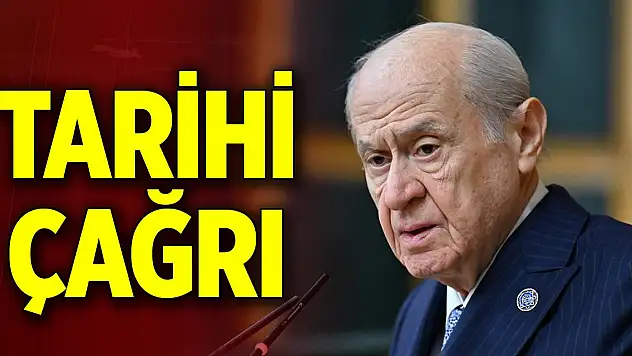 Son Dakika! Devlet Bahçeli: Elimizi taşın altına koymaya varız