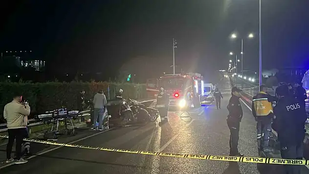 Tekirdağ'da feci kaza: 1 ölü, 1 yaralı