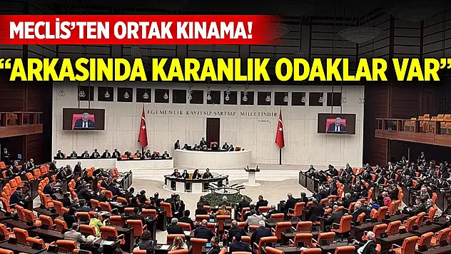 TBMM'de TUSAŞ'a yönelik terör saldırısına kınama!
