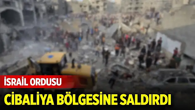 Son Dakika!  İsrail ordusu, Cibaliya bölgesine saldırdı... 150'den fazla kişi öldü ve yaralandı