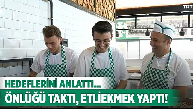 Konyasporlu Yusuf'tan etliekmek tarifi!