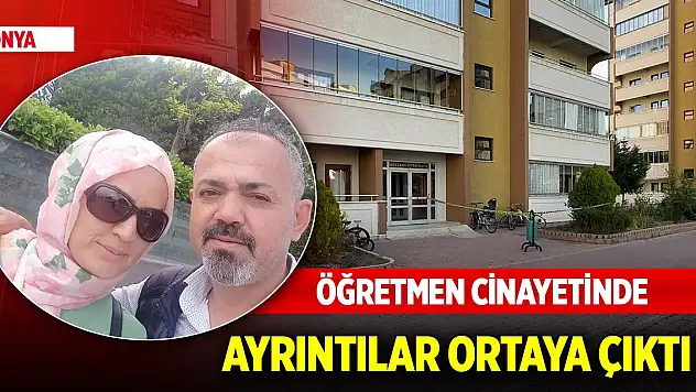 Konya'daki öğretmen cinayetinde ayrıntılar ortaya çıktı