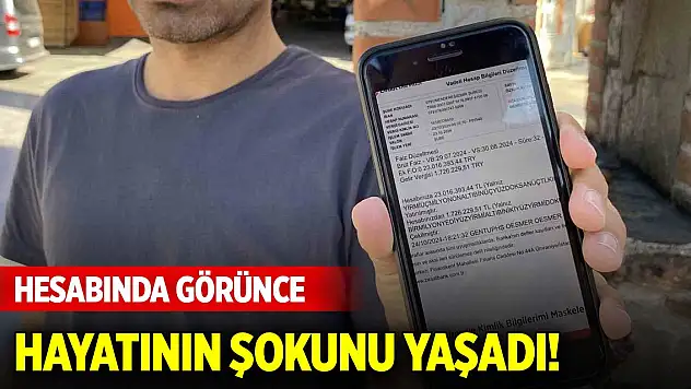 Hesabında görünce hayatının şokunu yaşadı!