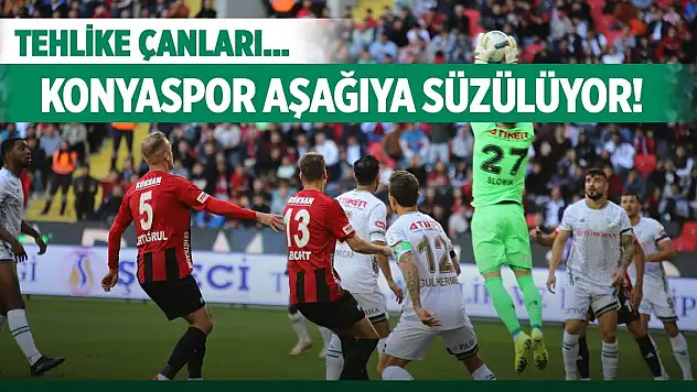 Konyaspor ağır yaralı!
