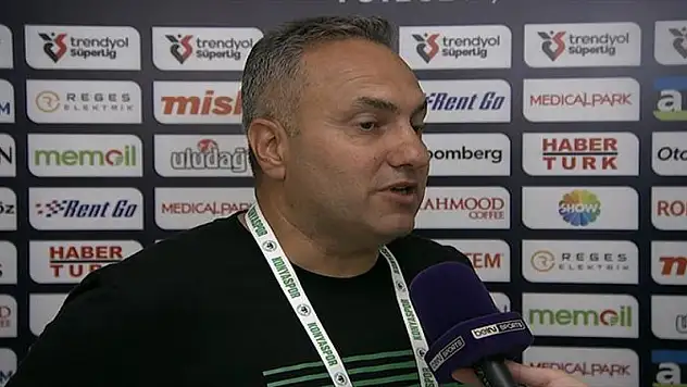 Konyaspor'un neden yenildiğini anlattı!