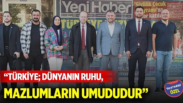 Yusuf Kaplan: Türkiye dünyanın ruhu, mazlumların umududur