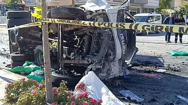 Kayseri Develi'de kamyonet dehşet saçtı: 1 ölü, 1'i ağır 6 yaralı